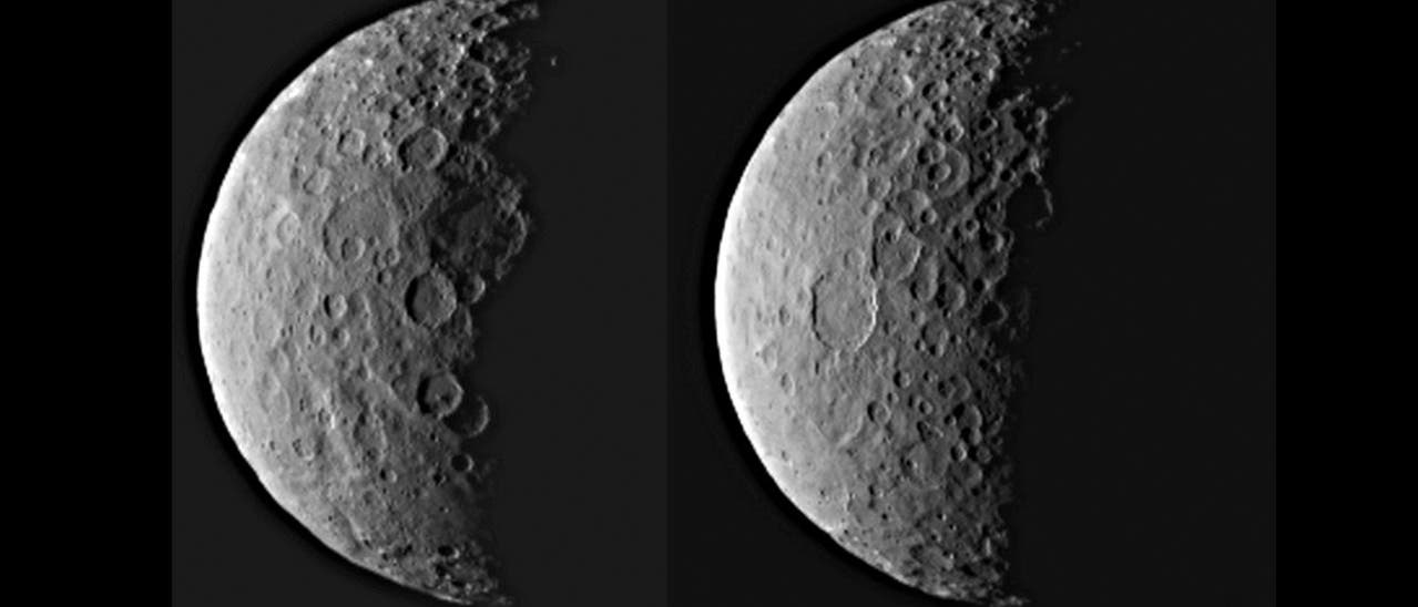 Zwergplanet Ceres am 25. Februar 2015 - I Zwergplanet Ceres am 25. Februar 2015 - I