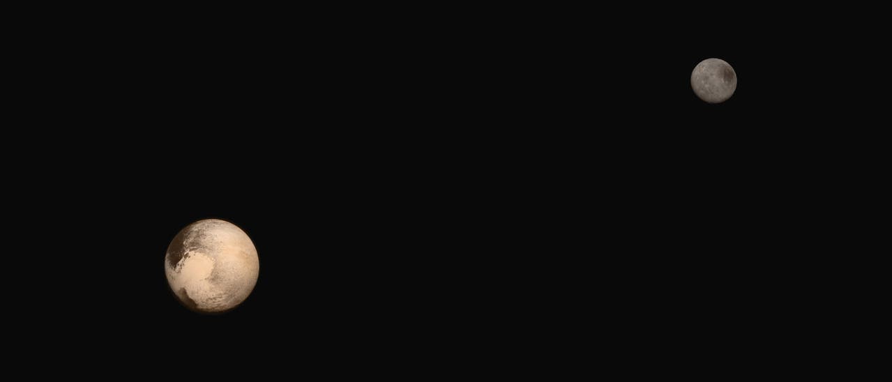 Pluto und Charon im Blick von New Horizons Pluto und Charon im Blick von New Horizons
