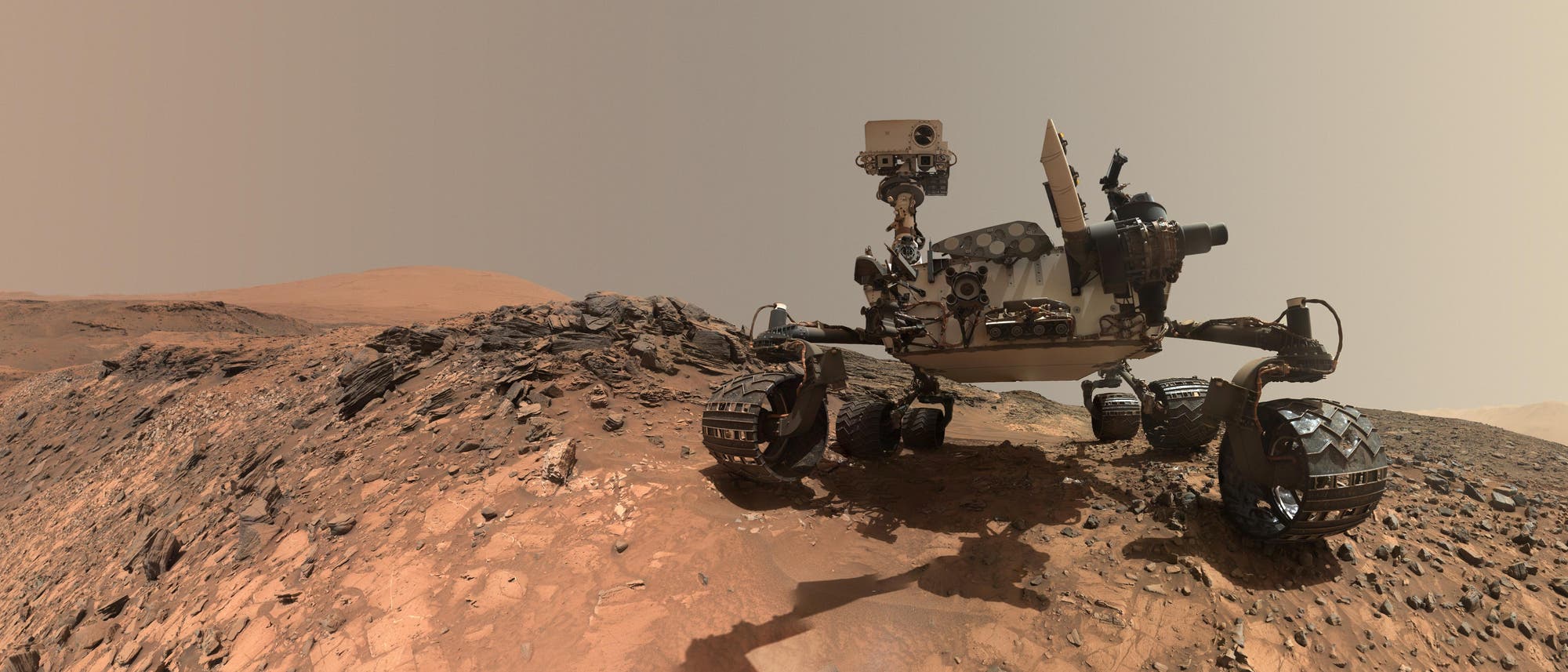 Mars Rover Curiosity Selfie Mars Rover Curiosity Selfie