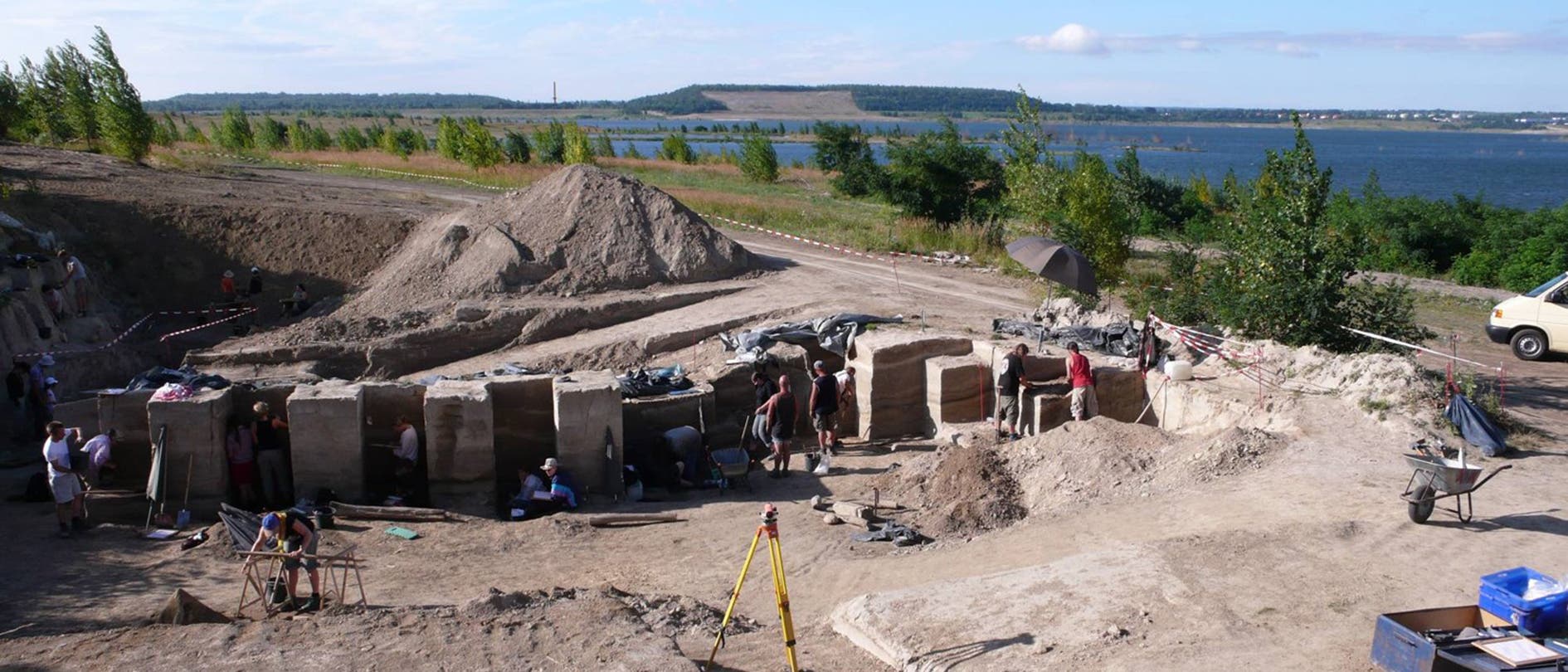 Ausgrabungen in Neumark-Nord