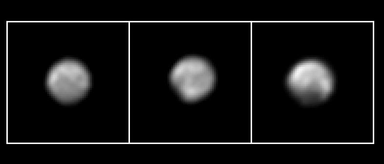 Pluto im Mai 2015 Pluto im Mai 2015