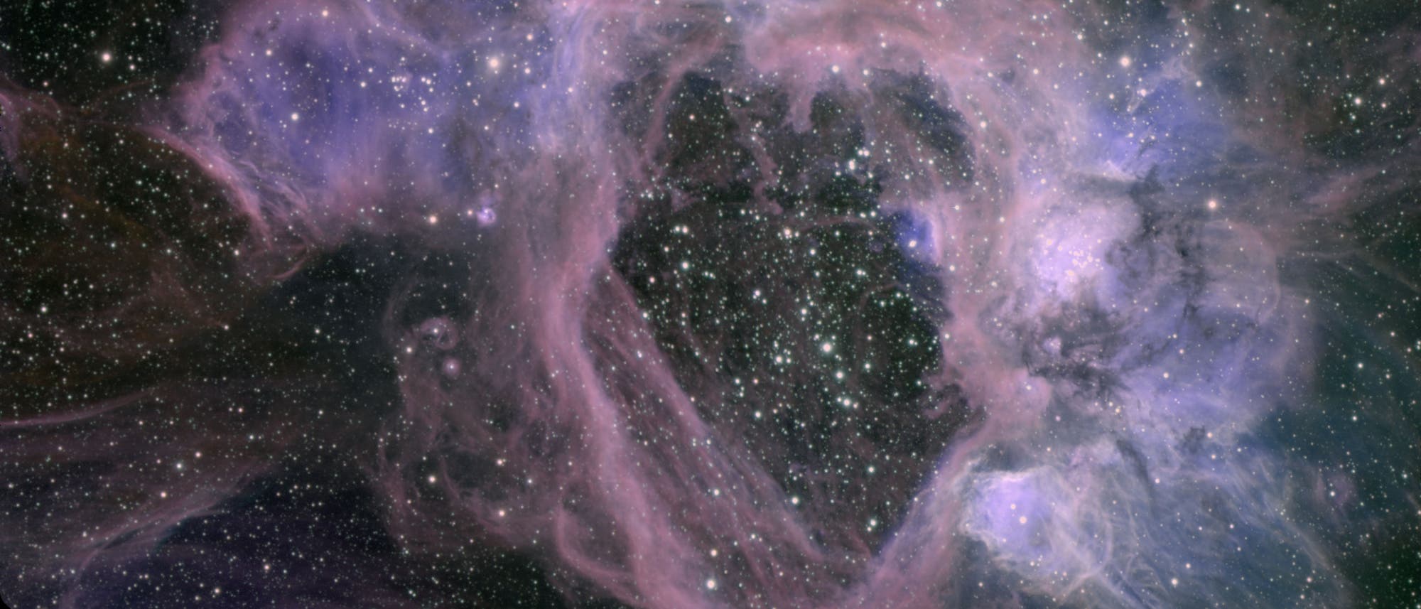 Supernovablase in Großer Magellanscher Wolke Supernovablase in Großer Magellanscher Wolke