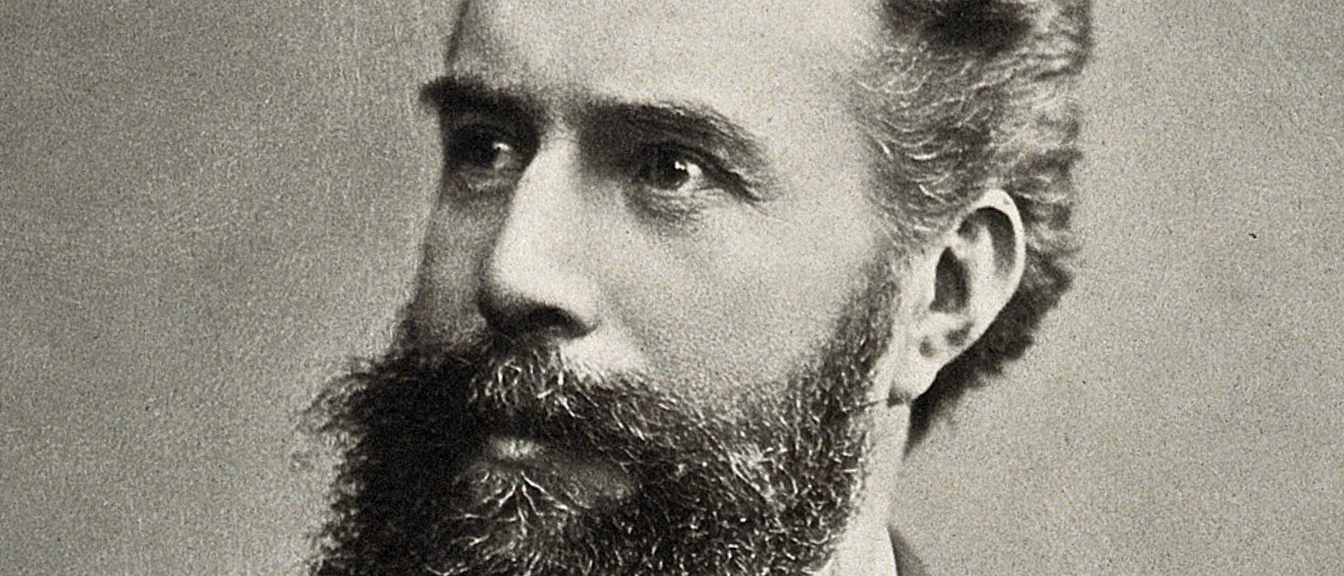 Porträtfoto von Wilhelm Conrad Röntgen Porträtfoto von Wilhelm Conrad Röntgen