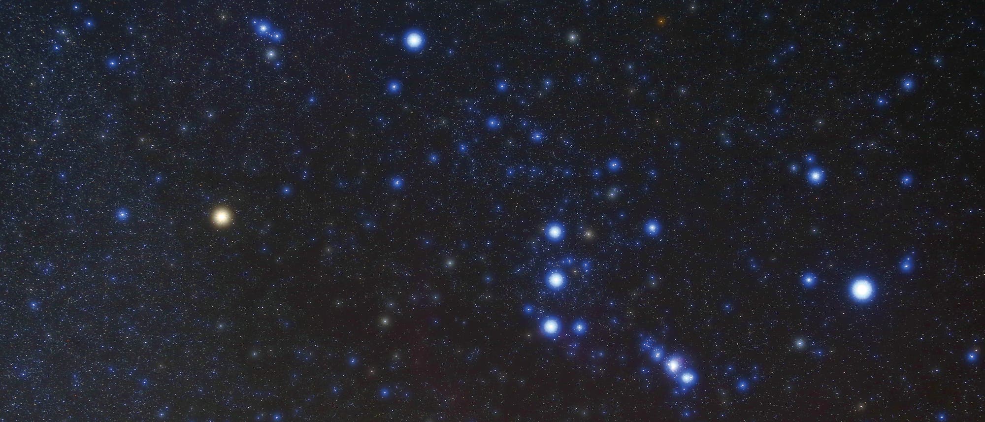 Orion mit Beteigeuze Orion mit Beteigeuze