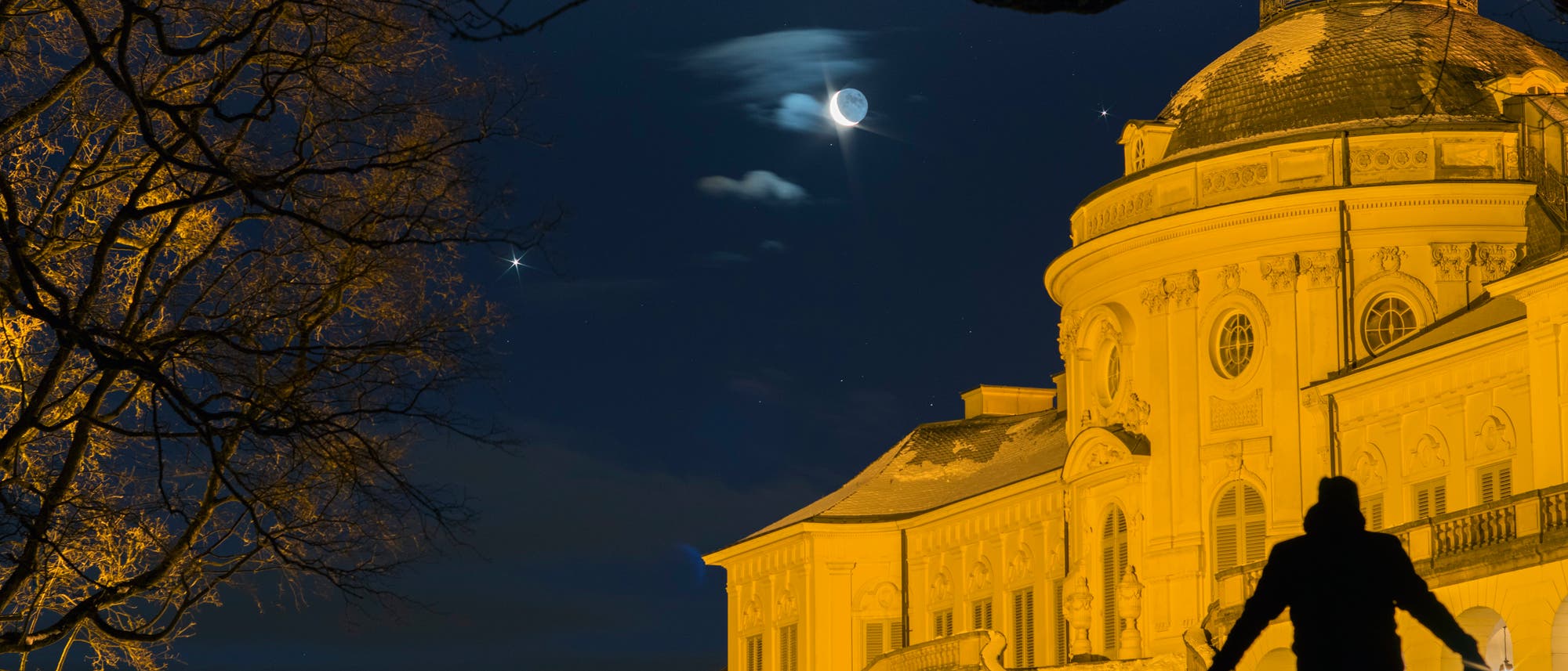 Venus, Mond, Jupiter Venus, Mond, Jupiter