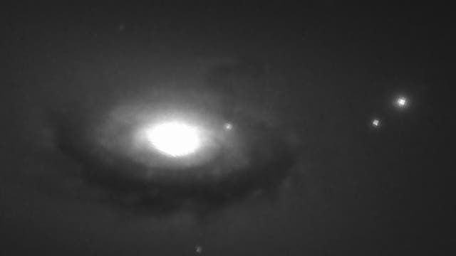 Nahinfrarotaufnahme der Supernova SN 2006gy