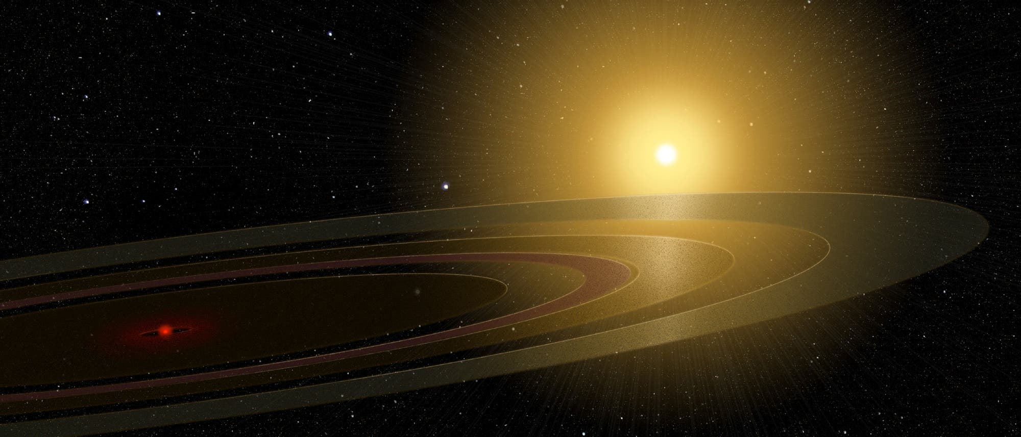 Exoplanet mit Saturnringen? Exoplanet mit Saturnringen?