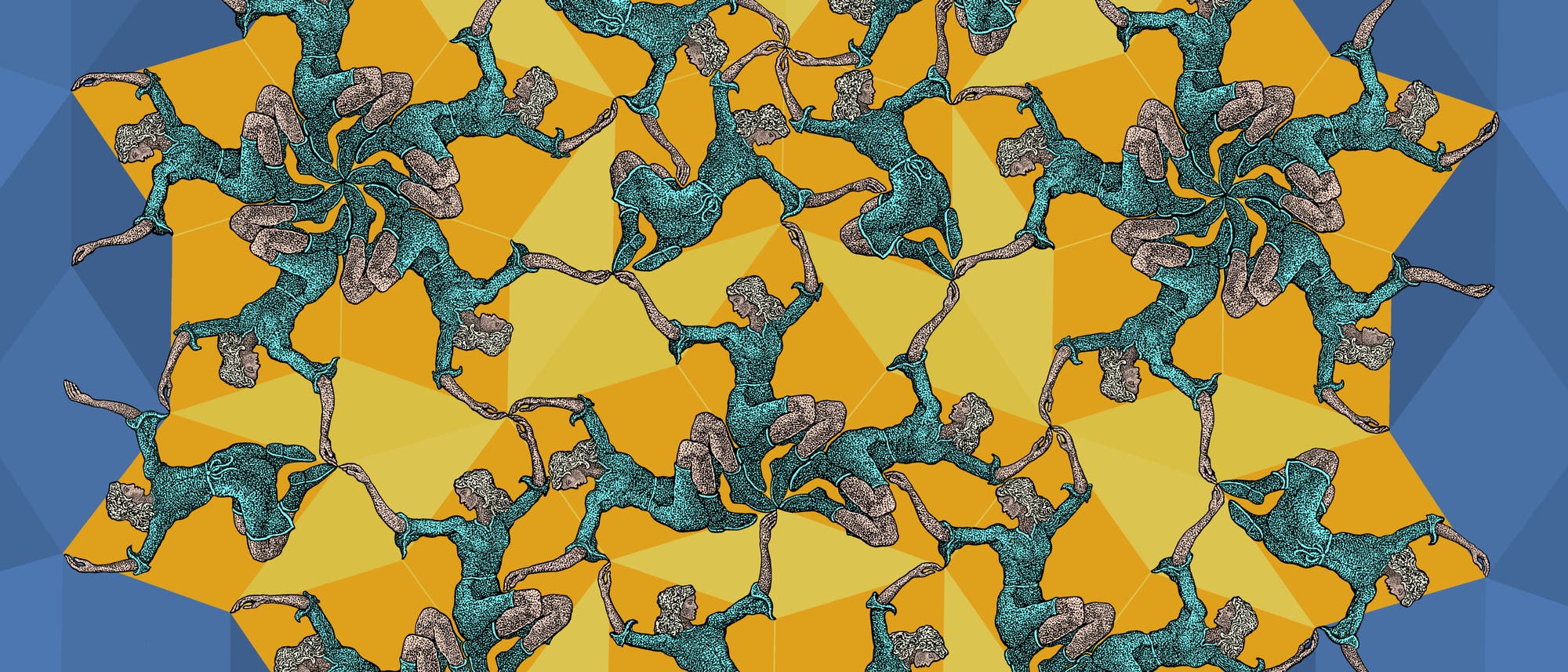Ein Penrose-Cartwheel Ein Penrose-Cartwheel