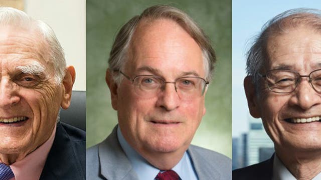 Chemie-Nobelpreisträger 2019 Goodenough, Whittingham und Yoshino