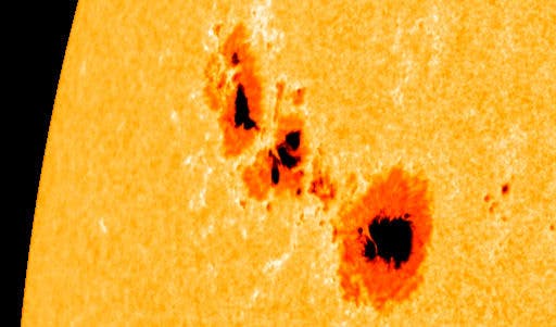 Sonnenflecken AR 1302