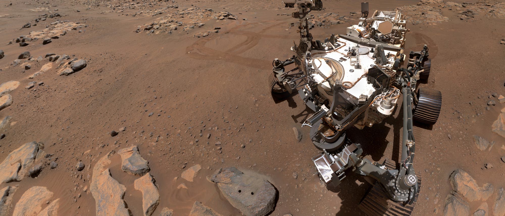 Selfie des Marsrovers Selfie des Marsrovers