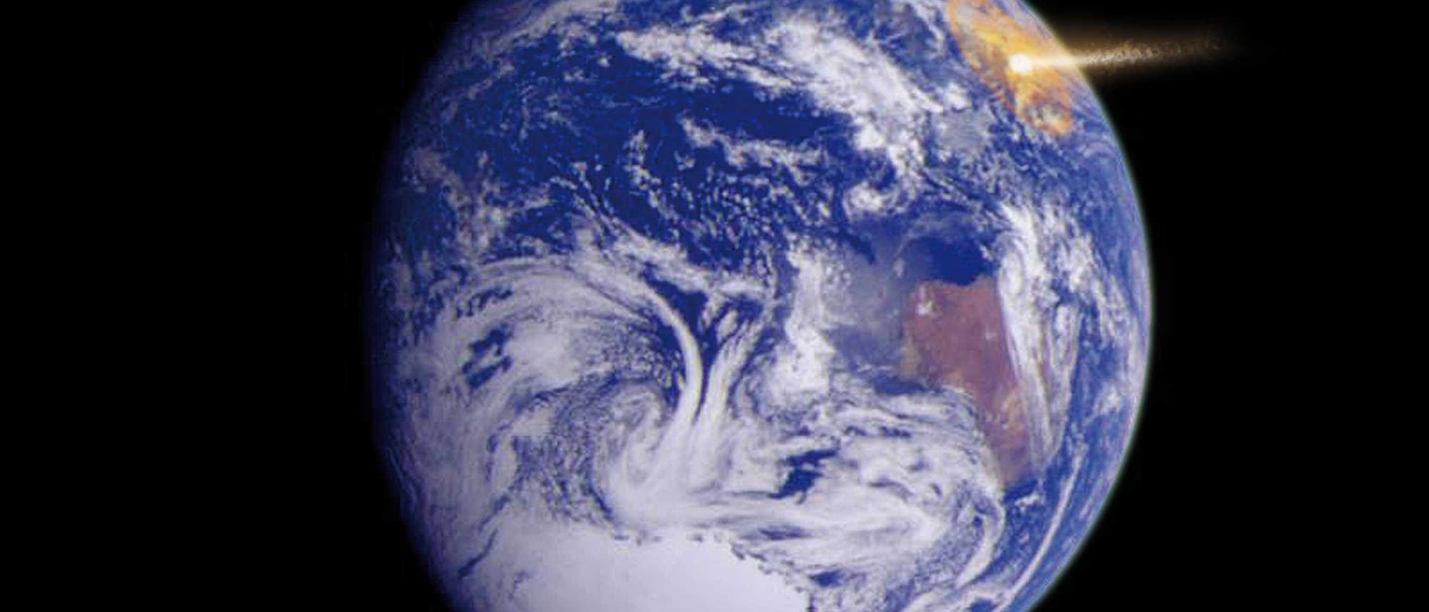 Erdbild von Jupitersonde Erdbild von Jupitersonde