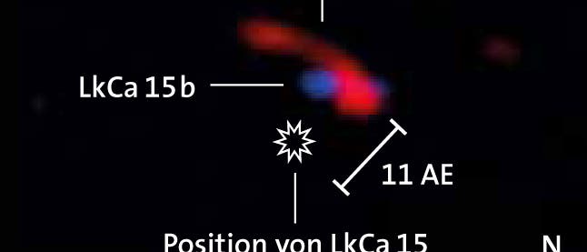 Ein Protoplanet in der Scheibe von LkCa 15