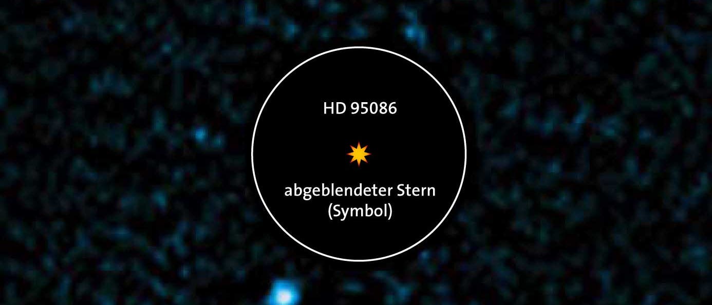 Der lichtschwache Exoplanet HD 95086 b Der lichtschwache Exoplanet HD 95086 b