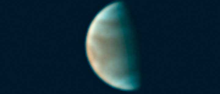 Wolkenstrukturen in der Venusatmosphäre