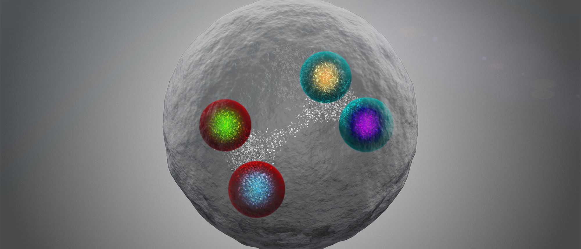 Illustration des neu entdeckten Tetraquarks X(6900)