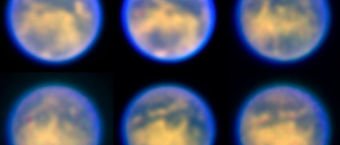 Saturnmond Titan im Blick von NACO Saturnmond Titan im Blick von NACO
