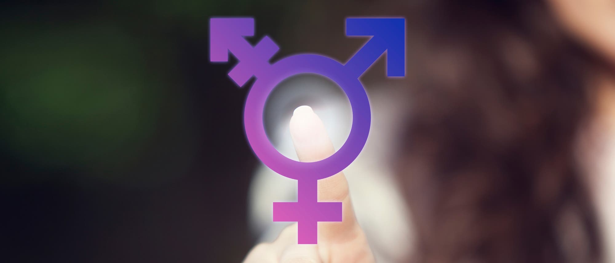 Das Symbol für Transgender. Das Symbol für Transgender.