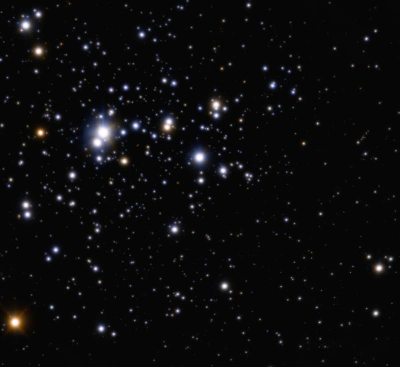 Der offene Sternhaufen Trumpler 14 im Carina-Nebel