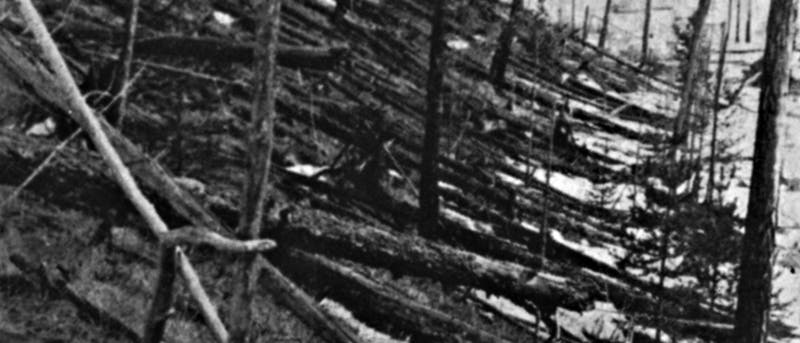 Tunguska-Katastrophe vom 30. Juni 1908: Im Herzen des zerstörten Gebiets Tunguska-Katastrophe vom 30. Juni 1908: Im Herzen des zerstörten Gebiets