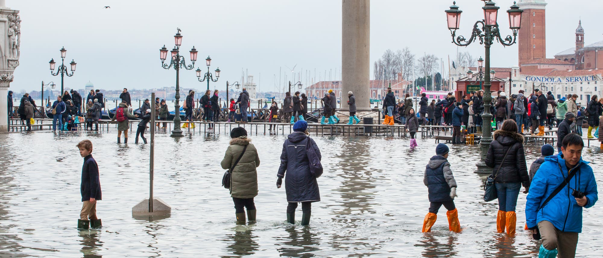 Hochwasser in Venedig (Archivbild) Hochwasser in Venedig (Archivbild)
