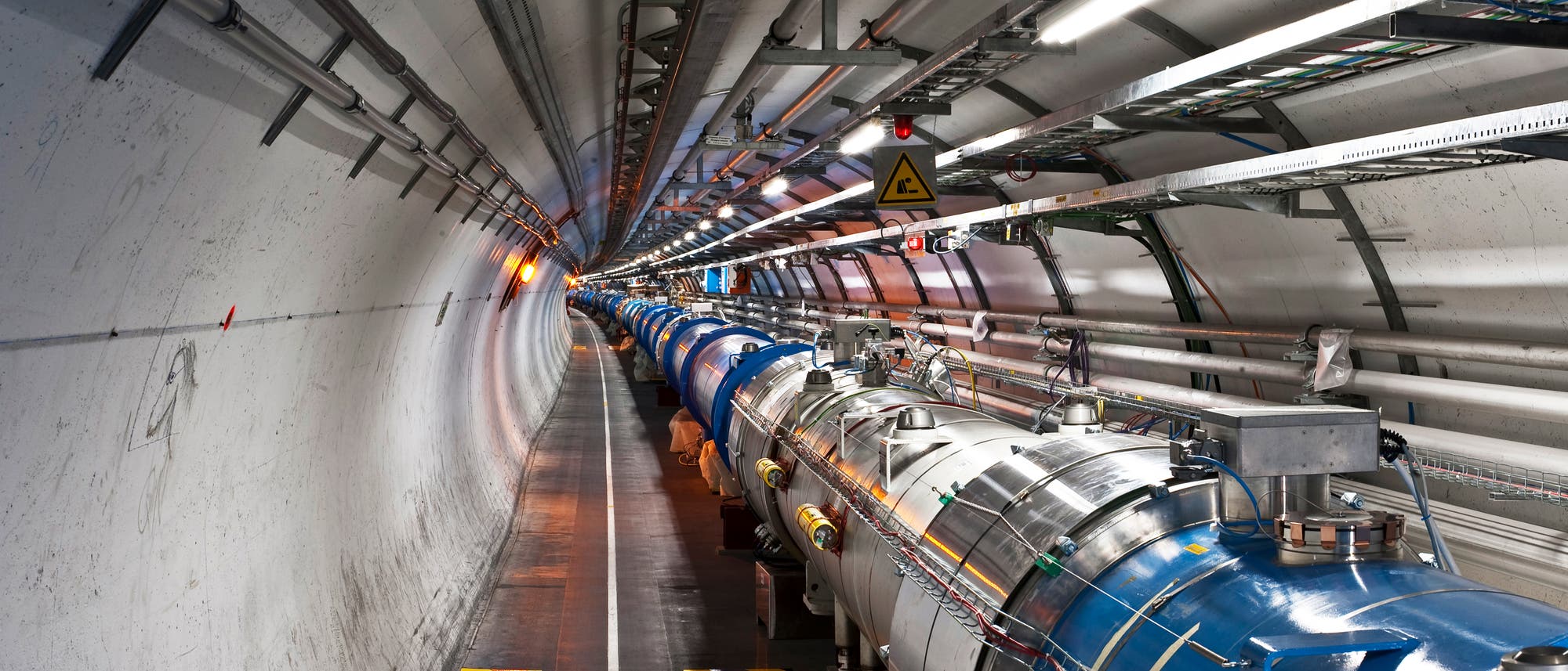 Der Tunnel des LHC Der Tunnel des LHC