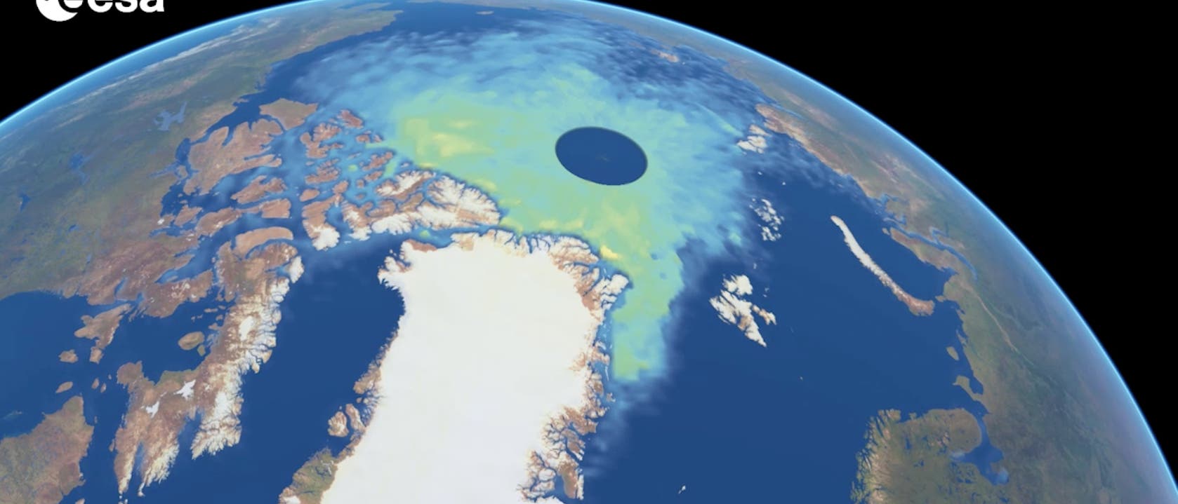 Arktische Eisschicht Arktische Eisschicht