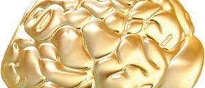 goldenes Gehirn goldenes Gehirn