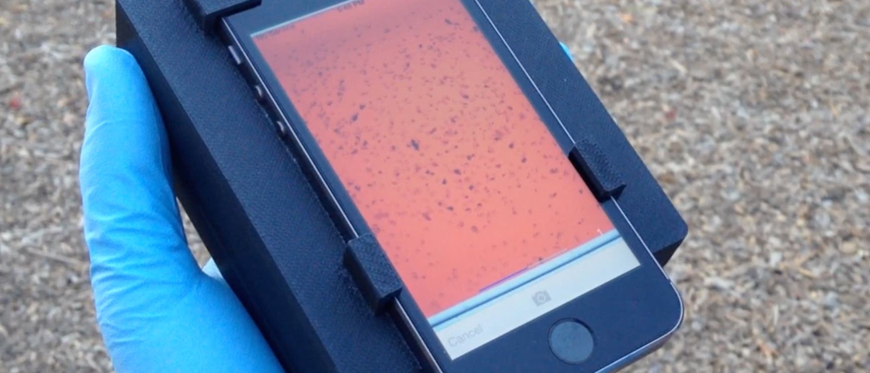 Smartphone für die Jagd nach Blutparasiten Smartphone für die Jagd nach Blutparasiten