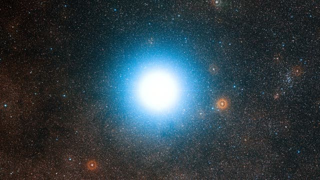 Alpha Centauri ist von unserem Sonnensystem aus gesehen das nächste Sternsystem