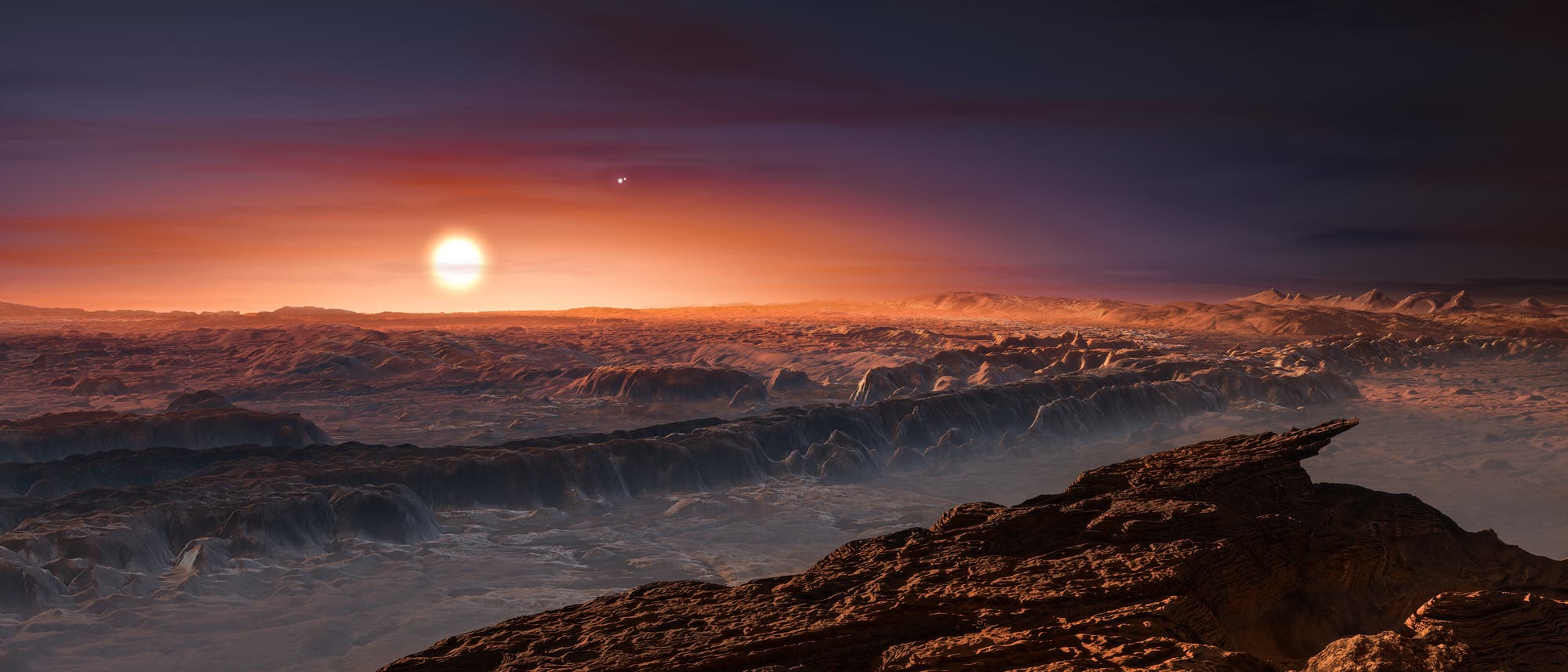 Wie mag es wohl auf dem Planeten Proxima b aussehen? Wie mag es wohl auf dem Planeten Proxima b aussehen?