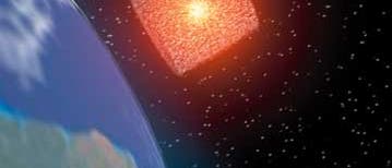 Explosion im Orbit Explosion im Orbit