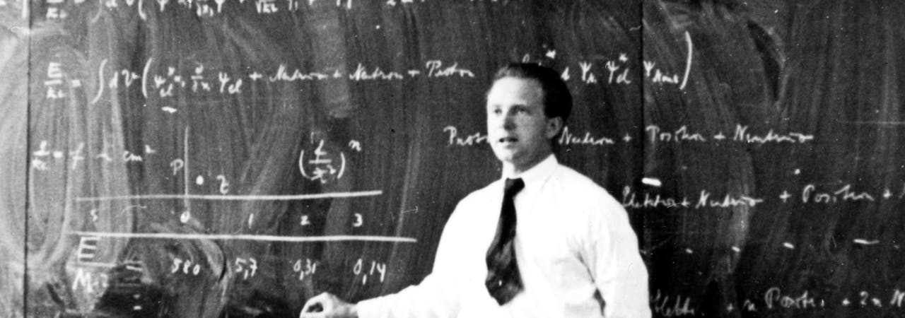 Der Physiker Werner Heisenberg (hier auf einem Bild aus dem Jahr 1936) war einer der wichtigsten Denker des deutschen Uranvereins.