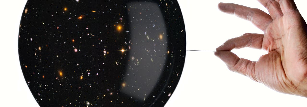 Die meisten Astronomen nehmen an, direkt nach dem Urknall habe sich das Universum schlagartig enorm aufgebläht. 