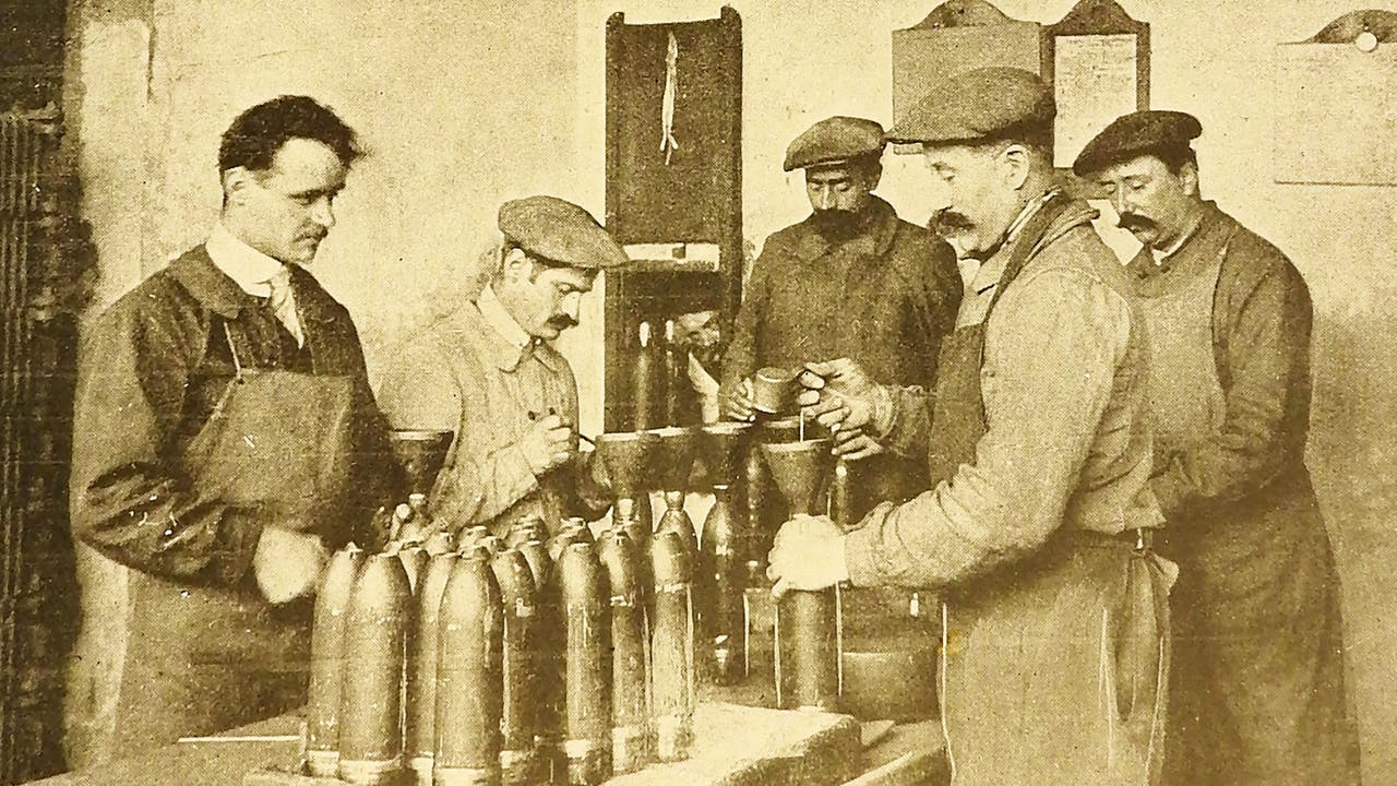 Sprengstoffherstellung im Ersten Weltkrieg