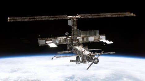 Abgelegt: Blick zurück auf die ISS