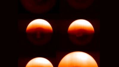 Venus Südhalbkugel im Infraroten