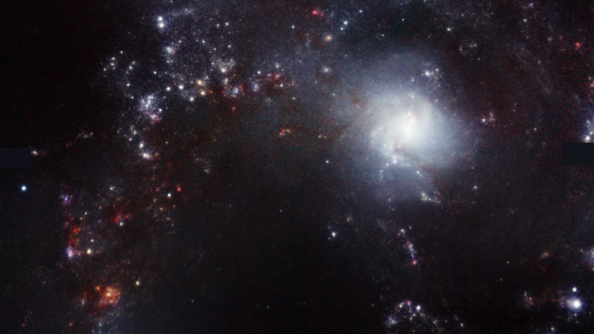 Das Zentrum von NGC 4038