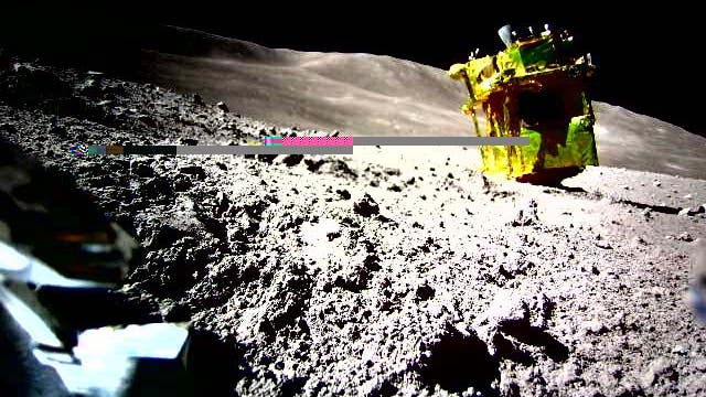 The Japanese SLIM lunar module surprisingly survived the lunar night