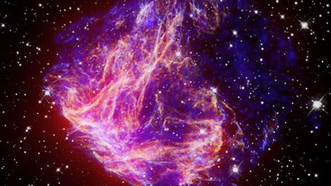 Sternentrümmer in der Großen Magellanschen Wolke