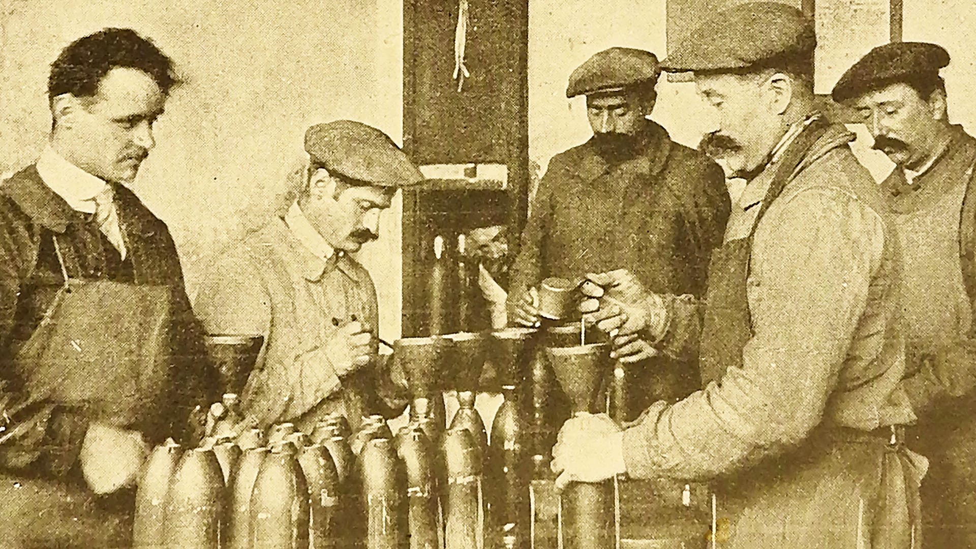Sprengstoffherstellung im Ersten Weltkrieg