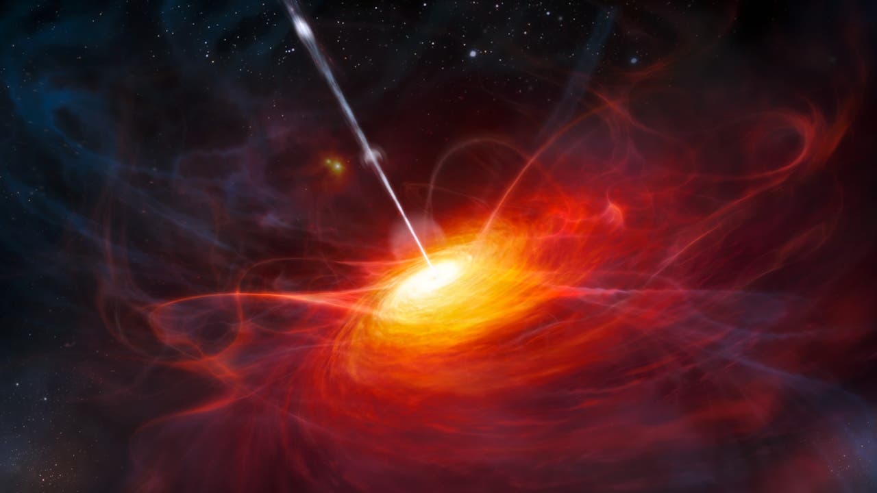 Kosmische Teilchenschleuder Schwarze Löcher Als Aktive Mitglieder Im Universum Spektrum Der