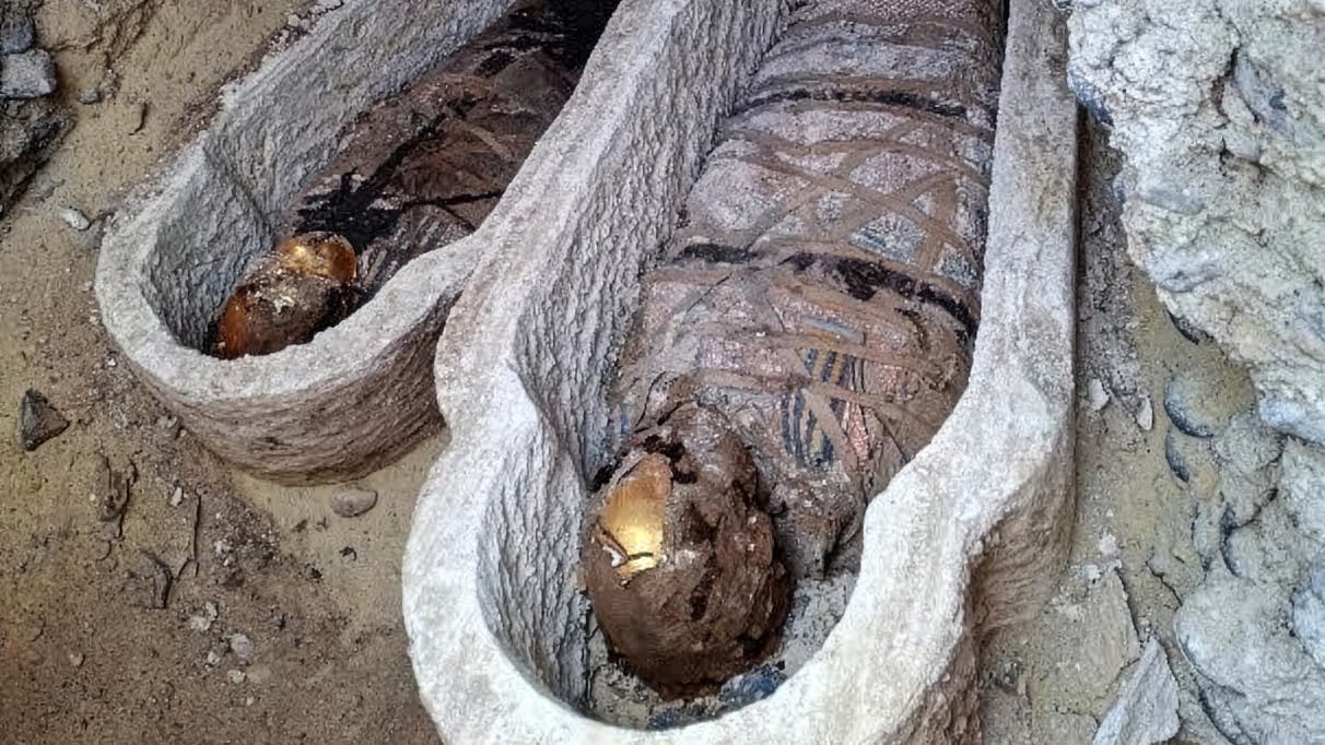 A piece of the Trojan War on a mummy
