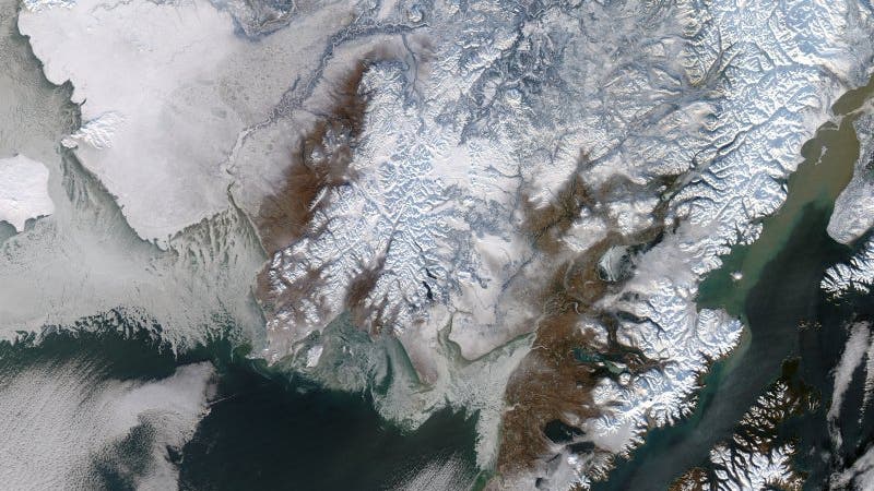 Schneerausch am Yukon