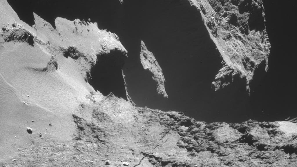 Der Komet 67P am 24. Oktober – 4
