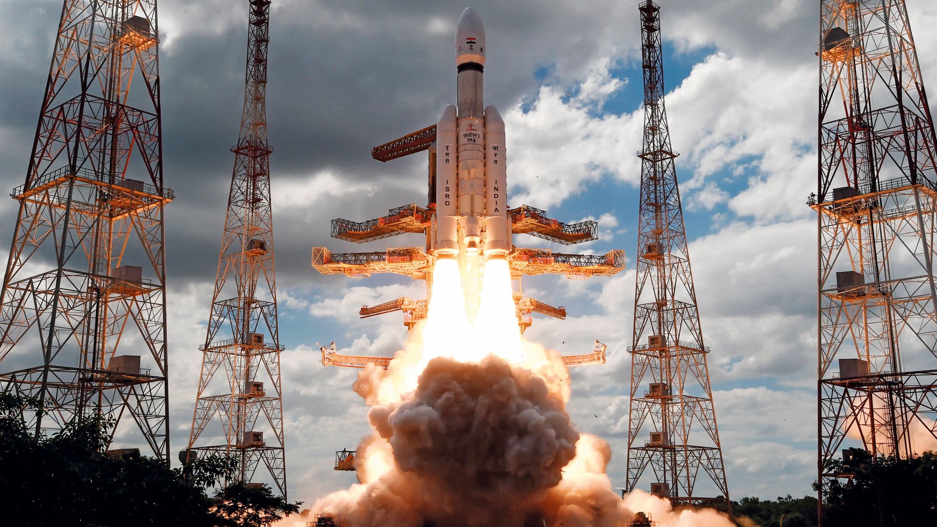 Succesvolle lancering van India naar de maan