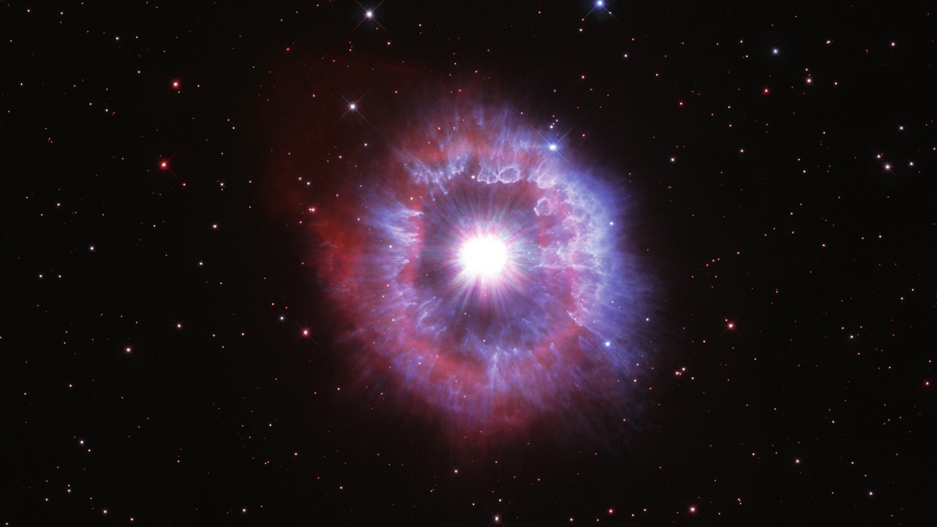 Riesenstern AG Carinae mit Hülle