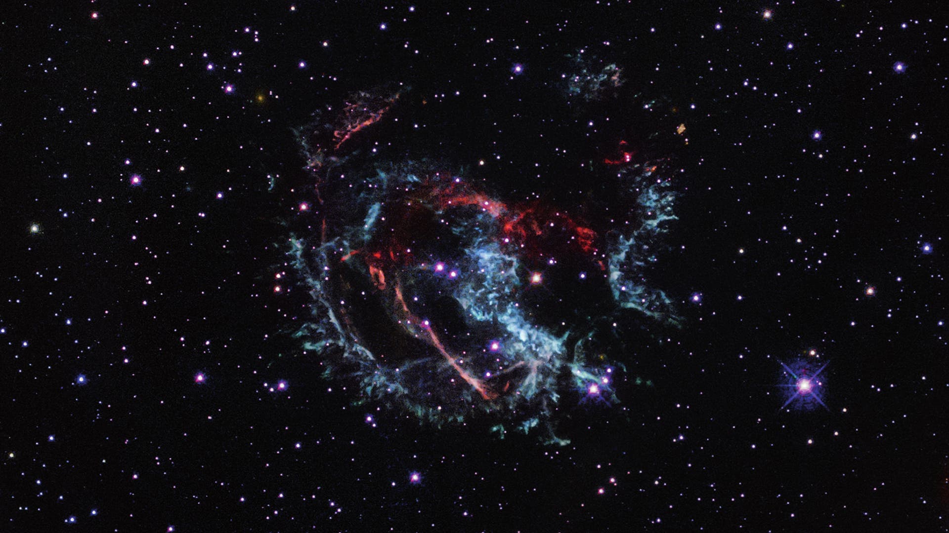 Supernova-Überrest am Südhimmel
