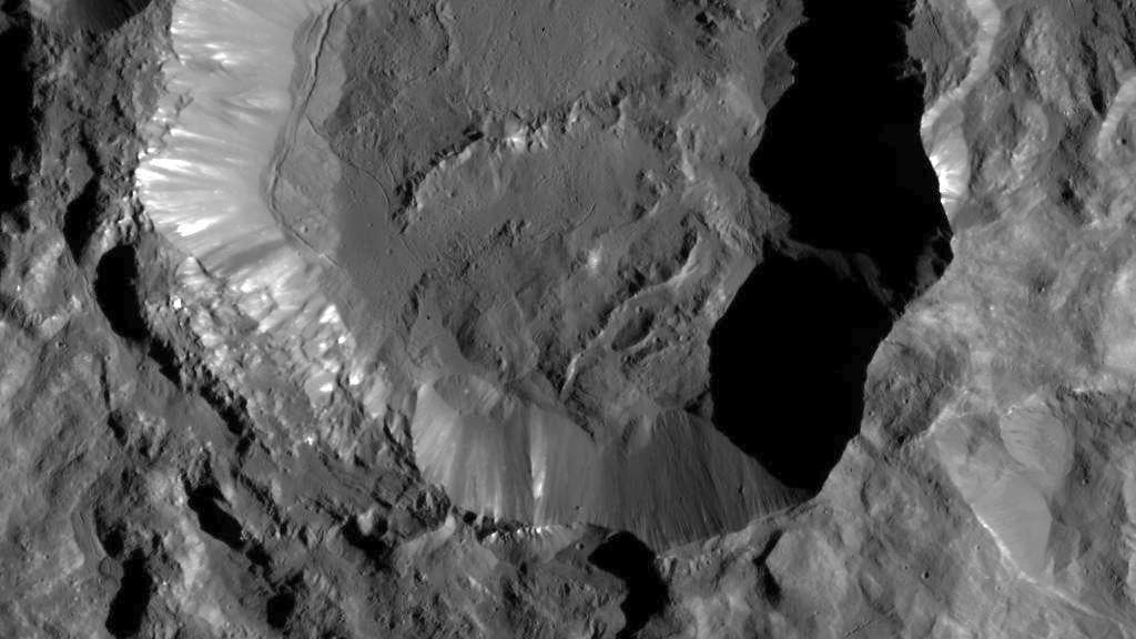 Krater Kupalo auf Ceres