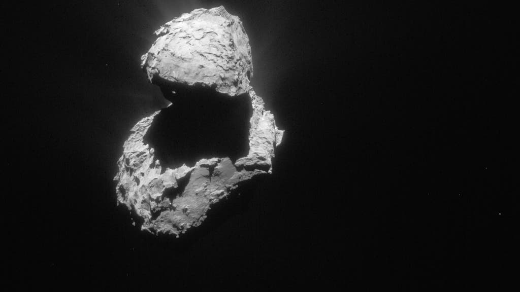 Komet 67P am 16. April 2015